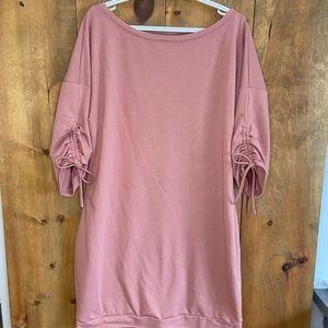 Detailed sweater dress